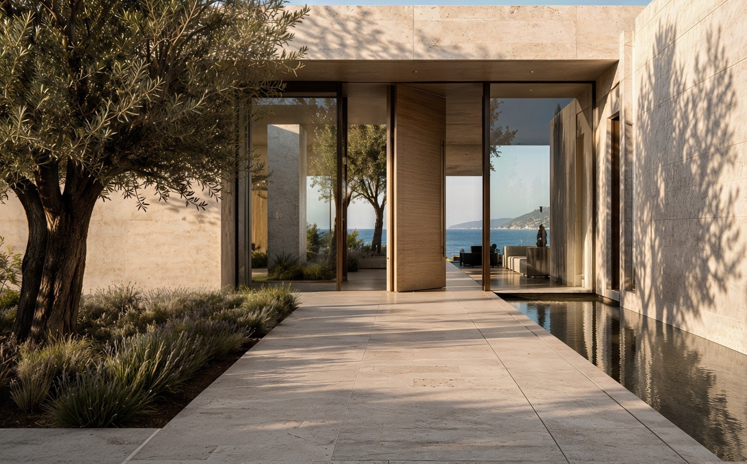 Modern new-build home in Greece